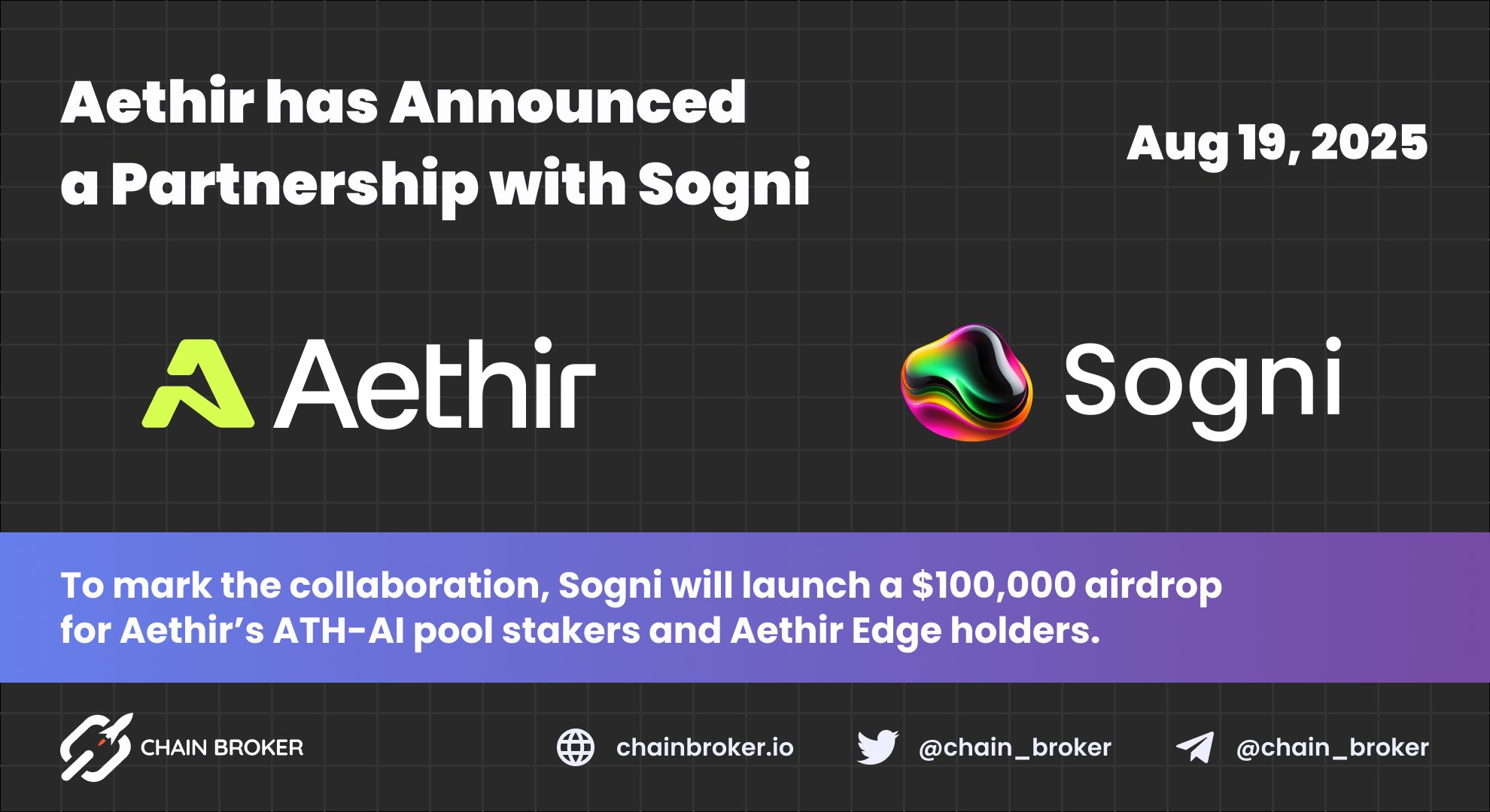 Aethir (None) Price, Investors & Funding, Charts, Market Cap | Chain Broker