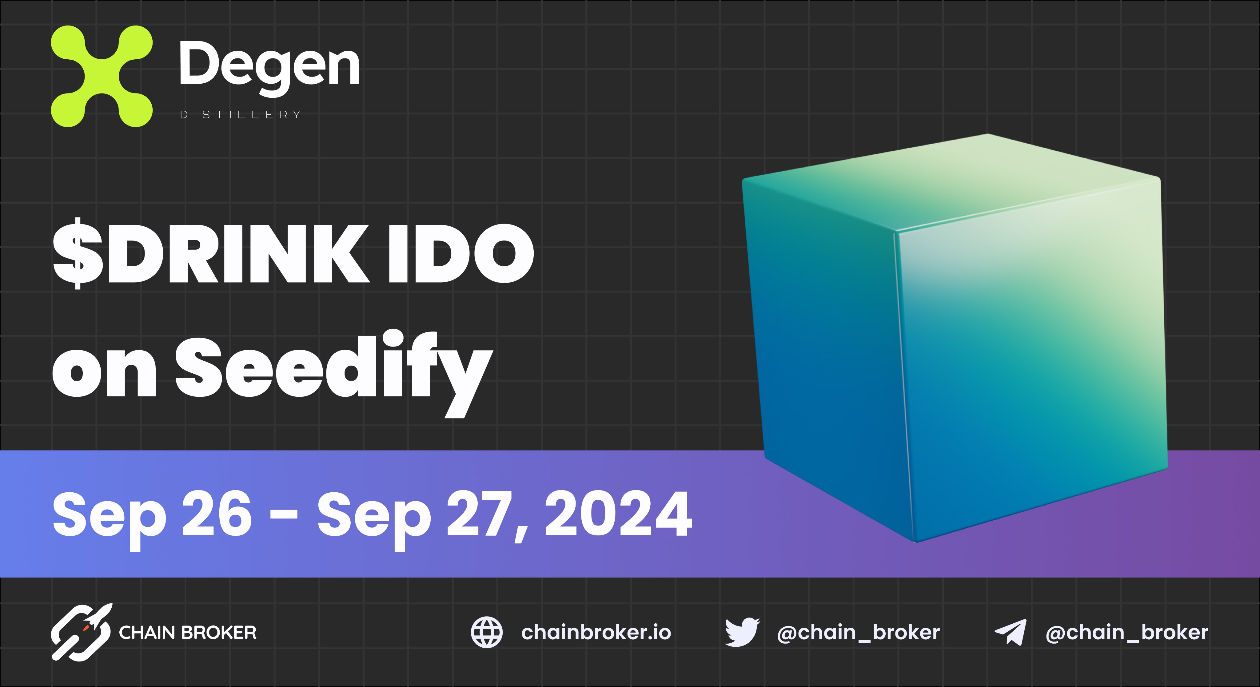 Degen Distillery (DRINK) Price, Investors & Funding, Charts, Market Cap |  Chain Broker