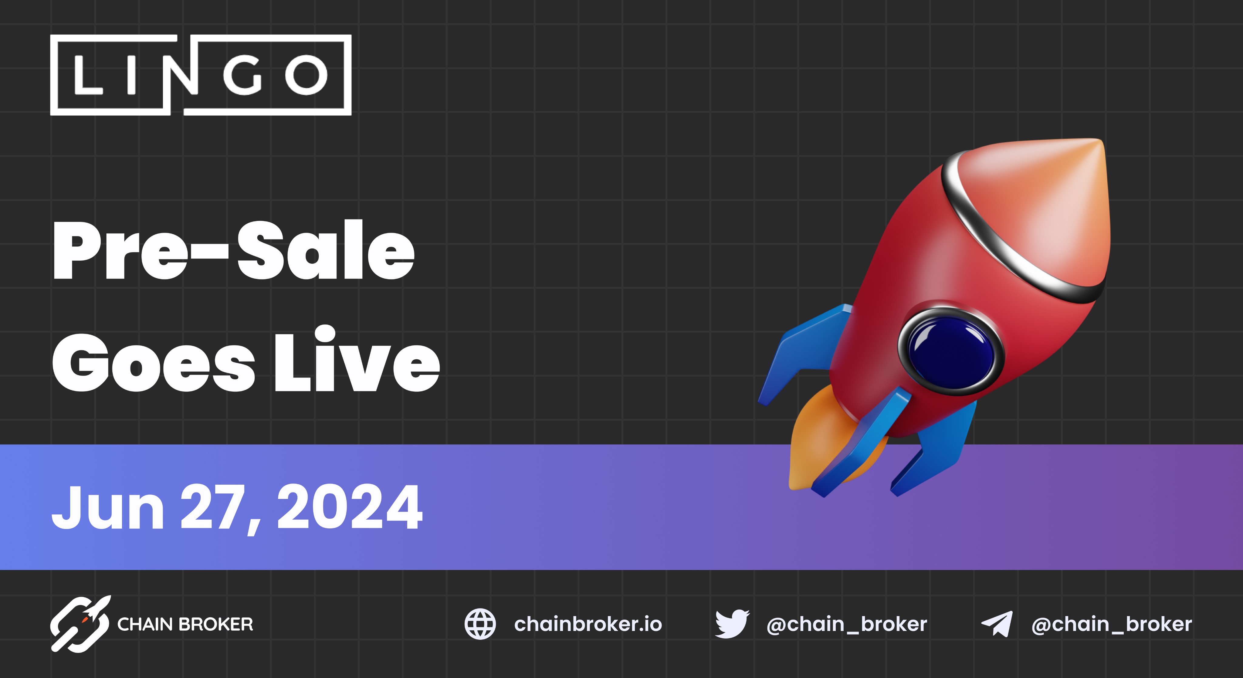 Lingo (LINGO) Price, Investors & Funding, Charts, Market Cap | Chain Broker