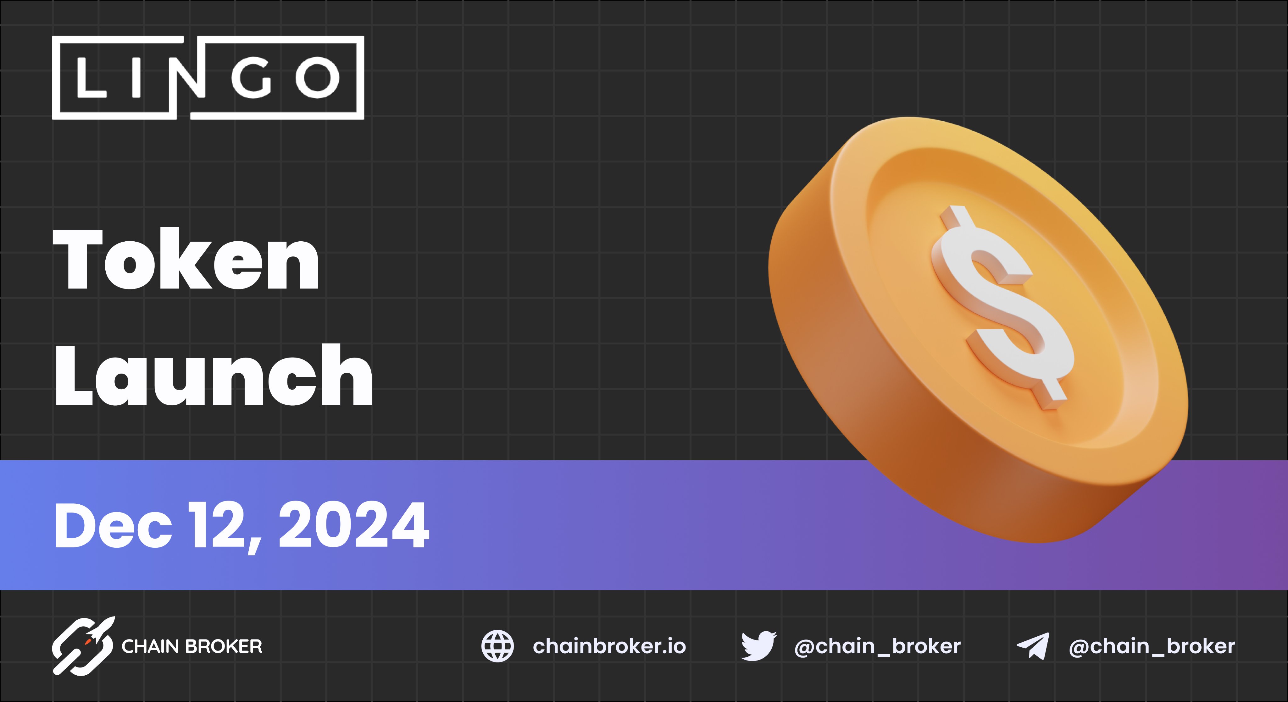 Lingo (LINGO) Price, Investors & Funding, Charts, Market Cap | Chain Broker