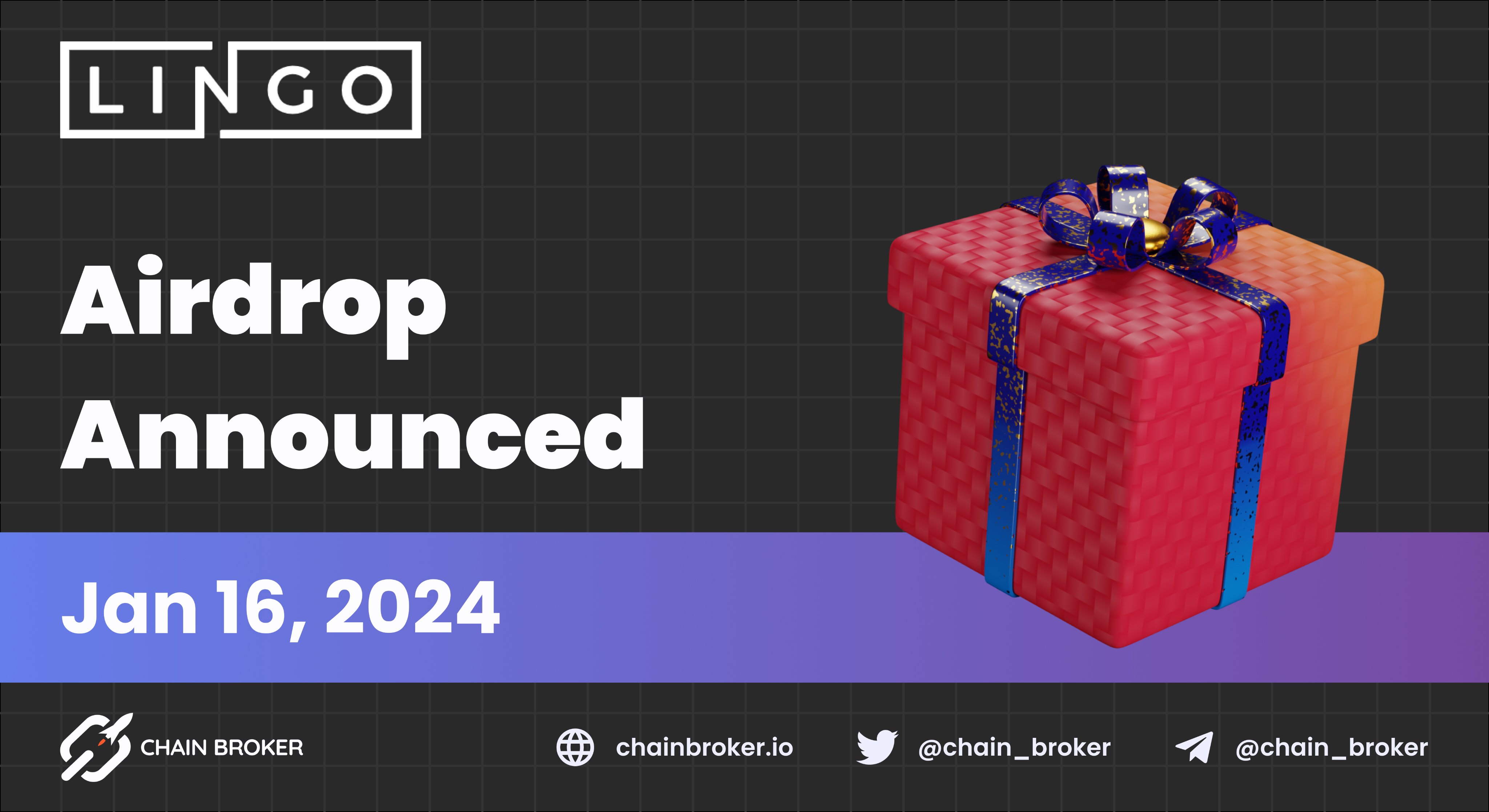 Lingo (LINGO) Price, Investors & Funding, Charts, Market Cap | Chain Broker