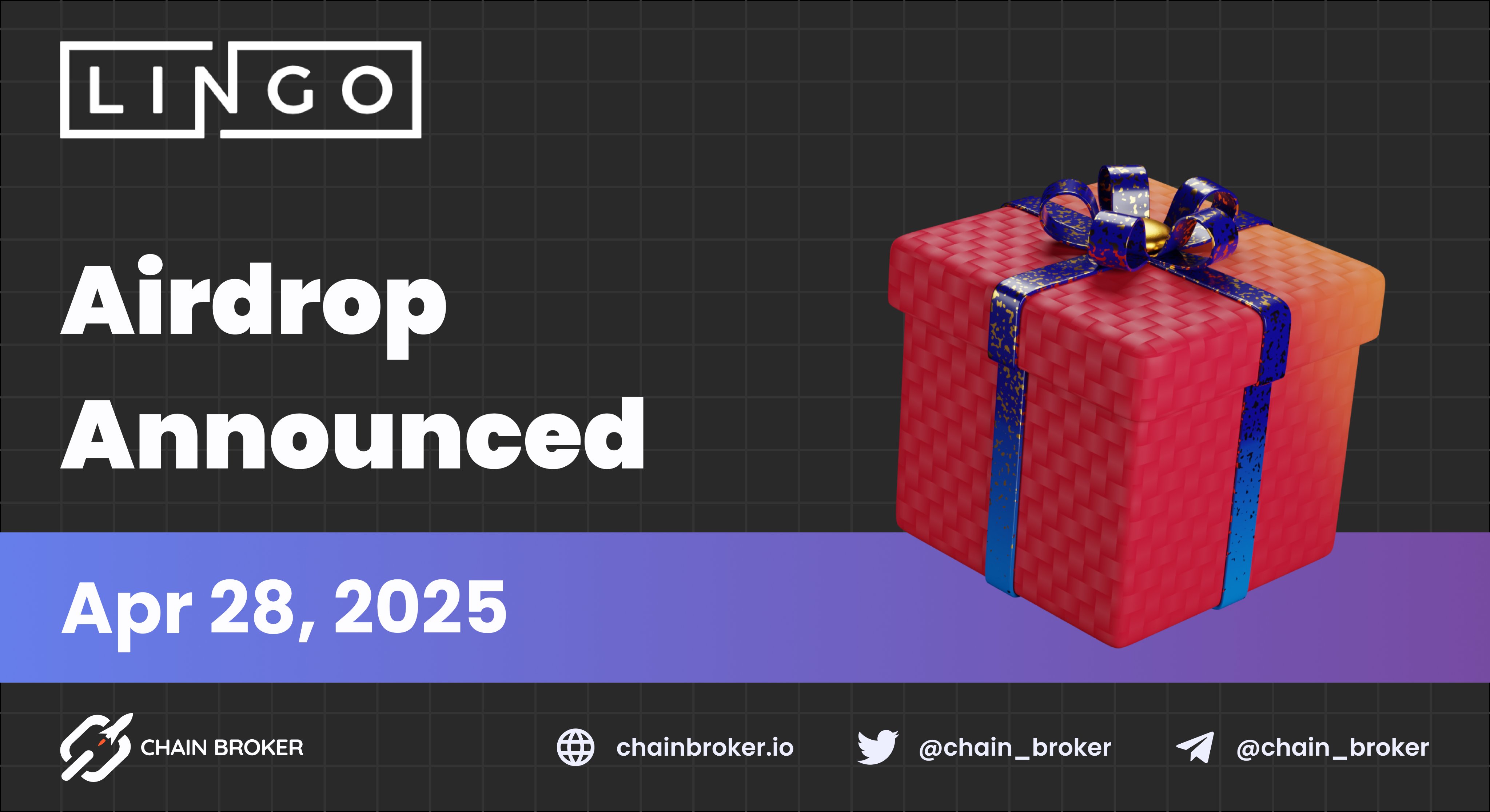 Lingo (LINGO) Price, Investors & Funding, Charts, Market Cap | Chain Broker