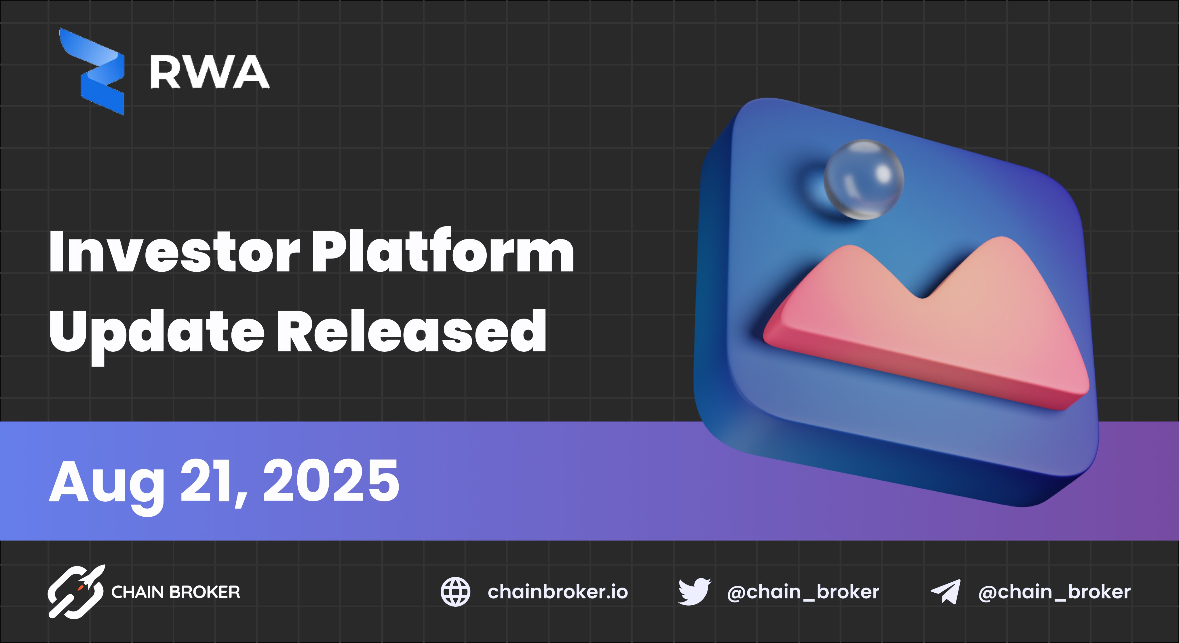 RWA Inc. (RWA) Price, Investors & Funding, Charts, Market Cap | Chain Broker