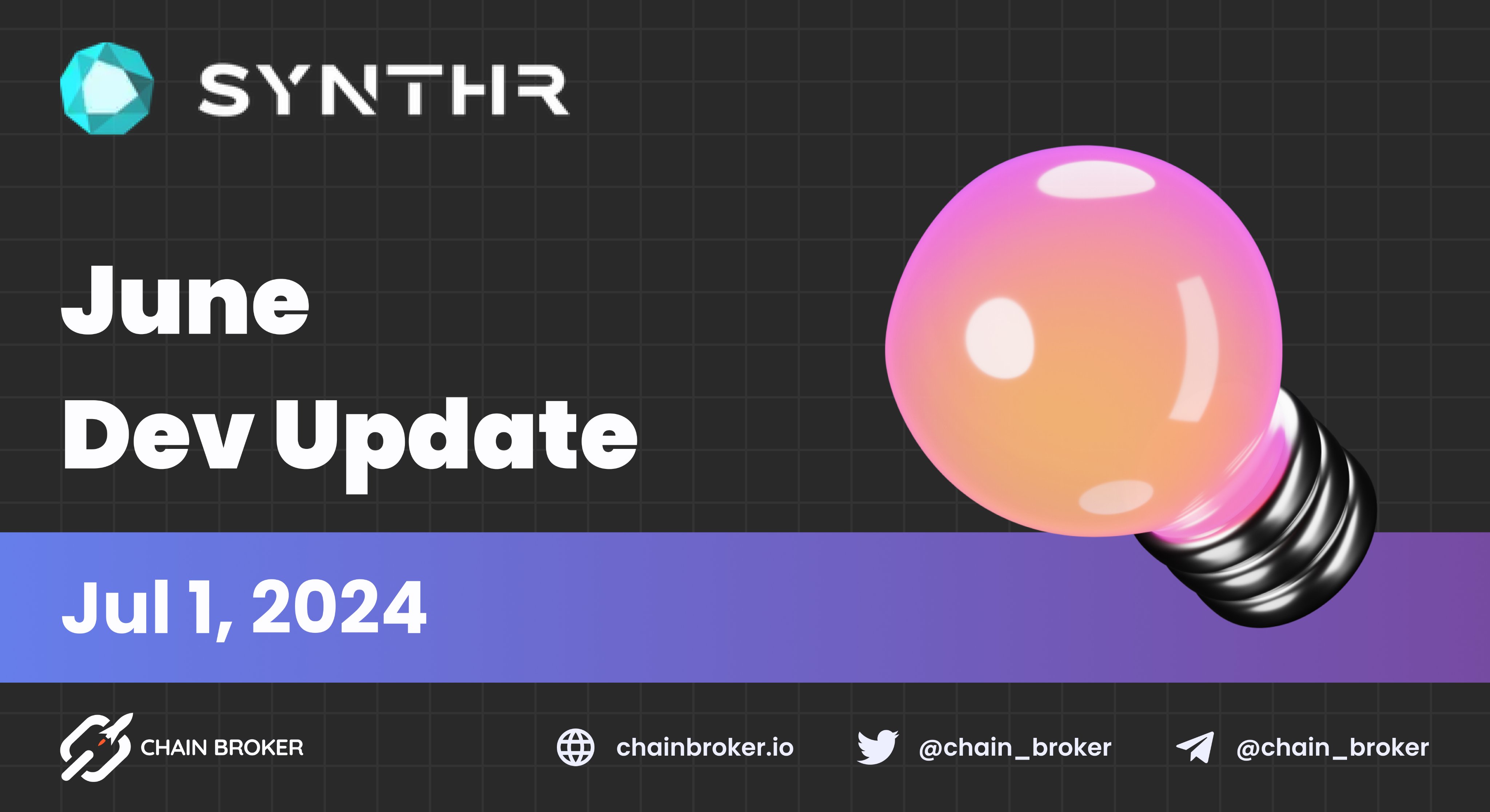 Synthr (SYNTH) Price, Investors & Funding, Charts, Market Cap | Chain Broker